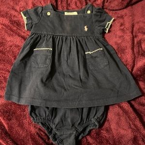 Ralph Lauren two-piece outfit for baby girl. 3 months.